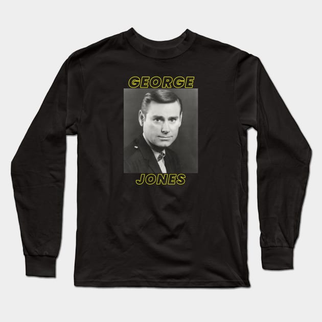 George Jones Long Sleeve T-Shirt by PlokadStories